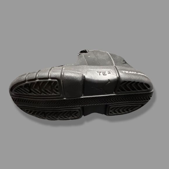 Baby Jordan Te 2 Low 5c Jumpman SNEAKERS Infant Triple Black Shoes Ao2102 003 - Picture 5 of 8